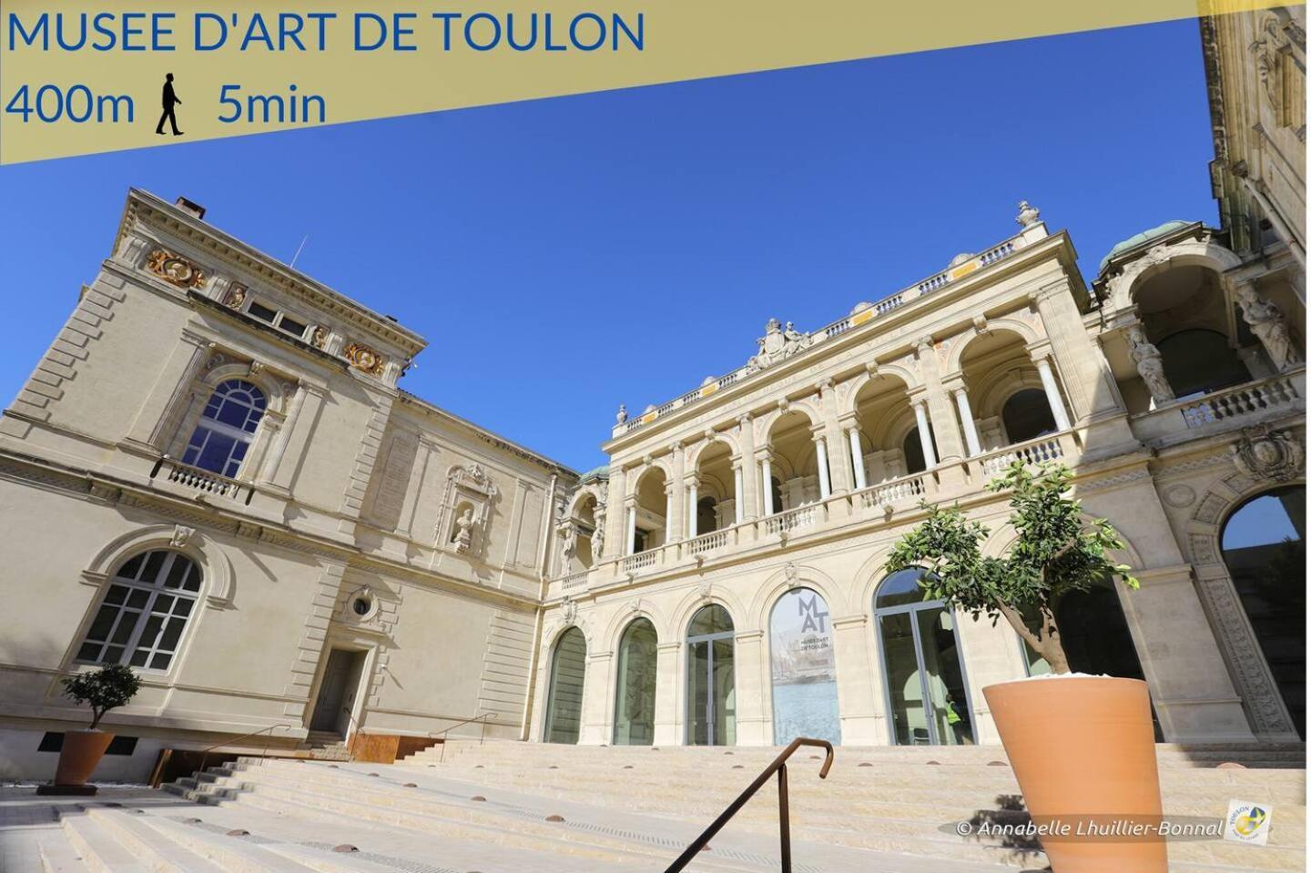 #3 Toulon Centre, Balcon, Lumineux, Stationnement Facile, Tout Confort Kültér fotó