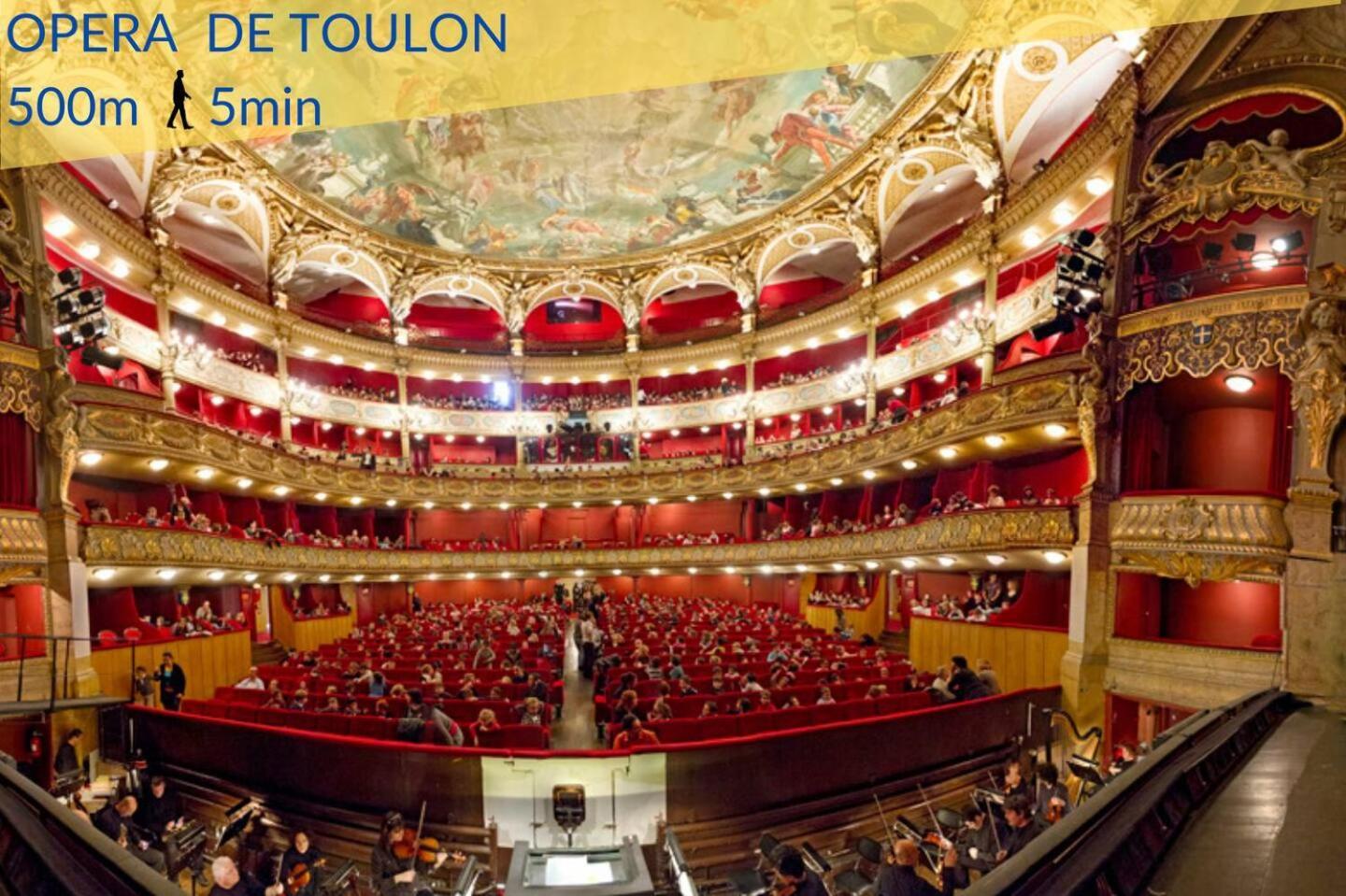 #3 Toulon Centre, Balcon, Lumineux, Stationnement Facile, Tout Confort Kültér fotó